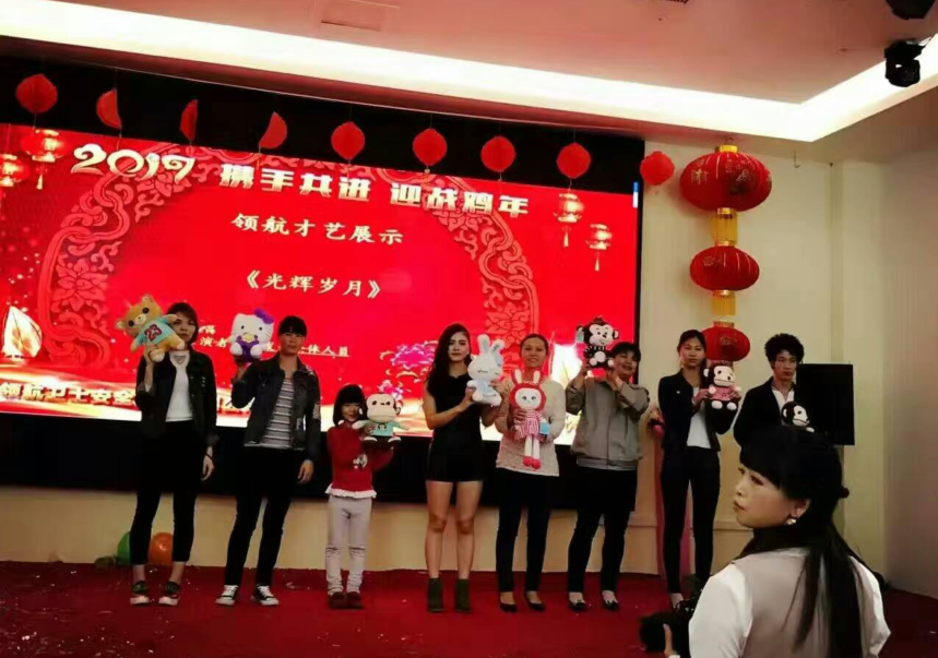领航集团2017年年会以及表彰大会