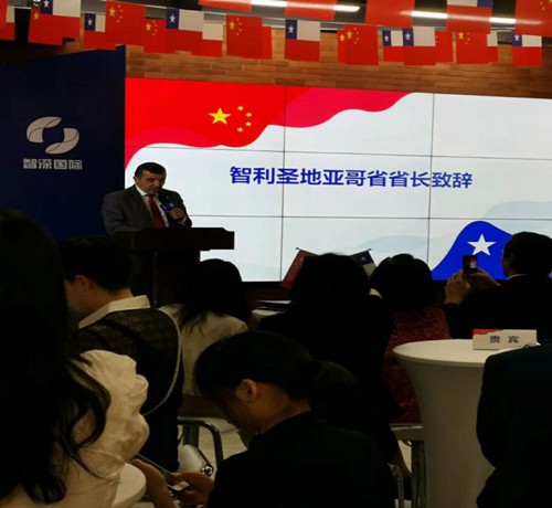 深圳市领航集团受邀参加智利之窗开业仪式